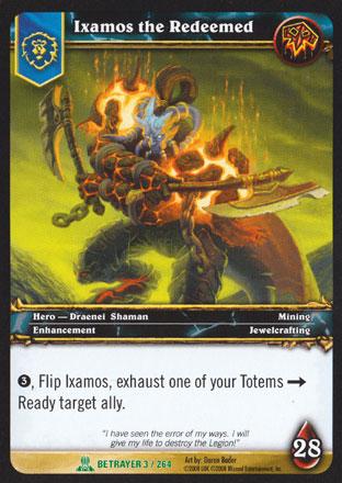 World of Warcraft TCG | Ixamos the Redeemed - Servants of the Betrayer 3/264 | The Nerd Merchant