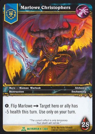 World of Warcraft TCG | Marlowe Christophers - Servants of the Betrayer 4/264 | The Nerd Merchant