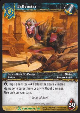 World of Warcraft TCG | Fallenstar - Servants of the Betrayer 11/264 | The Nerd Merchant