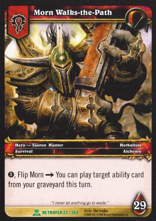 World of Warcraft TCG | Morn Walks-the-Path - Servants of the Betrayer 23/264 | The Nerd Merchant