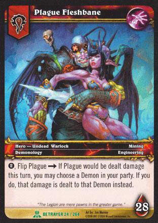 World of Warcraft TCG | Plague Fleshbane - Servants of the Betrayer 24/264 | The Nerd Merchant