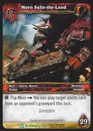 World of Warcraft TCG | Morn Salts-the-Land - Servants of the Betrayer 32/264 | The Nerd Merchant