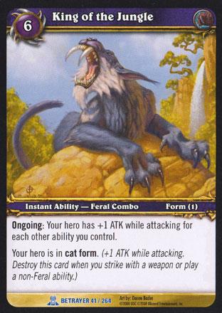 World of Warcraft TCG | King of the Jungle - Servants of the Betrayer 41/264 | The Nerd Merchant