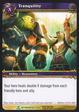 World of Warcraft TCG | Tranquility - Servants of the Betrayer 46/264 | The Nerd Merchant