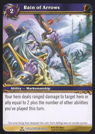 World of Warcraft TCG | Rain of Arrows - Servants of the Betrayer 52/264 | The Nerd Merchant