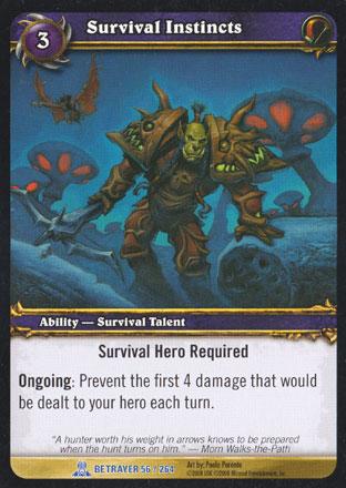 World of Warcraft TCG | Survival Instincts - Servants of the Betrayer 56/264 | The Nerd Merchant