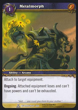 World of Warcraft TCG | Metalmorph - Servants of the Betrayer 64/264 | The Nerd Merchant