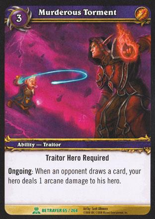 World of Warcraft TCG | Murderous Torment - Servants of the Betrayer 65/264 | The Nerd Merchant