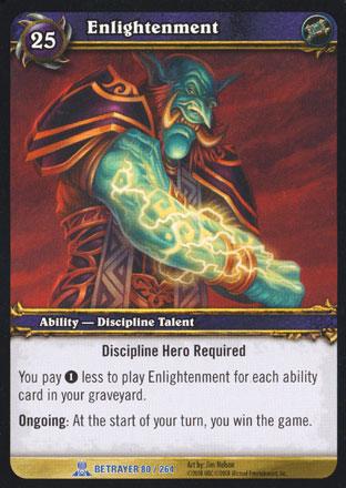 World of Warcraft TCG | Enlightenment - Servants of the Betrayer 80/264 | The Nerd Merchant