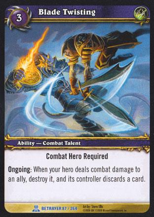 World of Warcraft TCG | Blade Twisting - Servants of the Betrayer 87/264 | The Nerd Merchant