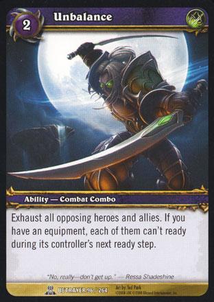 World of Warcraft TCG | Unbalance - Servants of the Betrayer 96/264 | The Nerd Merchant