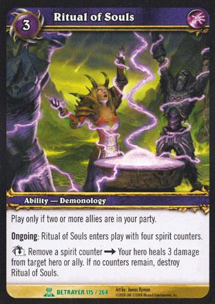 World of Warcraft TCG | Ritual of Souls - Servants of the Betrayer 115/264 | The Nerd Merchant