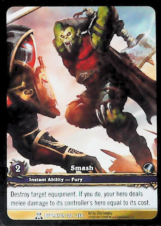 World of Warcraft TCG | Smash (Extended Art) - Servants of the Betrayer 122/264 | The Nerd Merchant