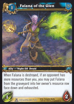 World of Warcraft TCG | Falana of the Glen - Servants of the Betrayer 135/264 | The Nerd Merchant