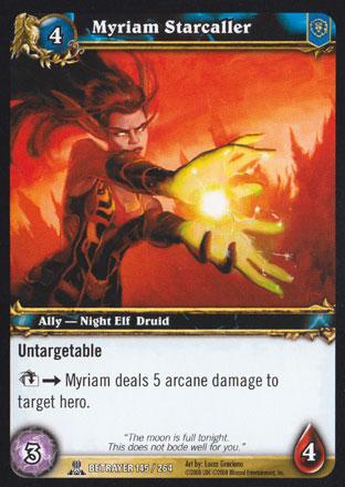 World of Warcraft TCG | Myriam Starcaller - Servants of the Betrayer 145/264 | The Nerd Merchant