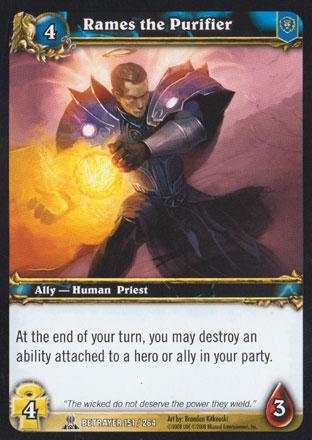 World of Warcraft TCG | Rames the Purifier - Servants of the Betrayer 151/264 | The Nerd Merchant