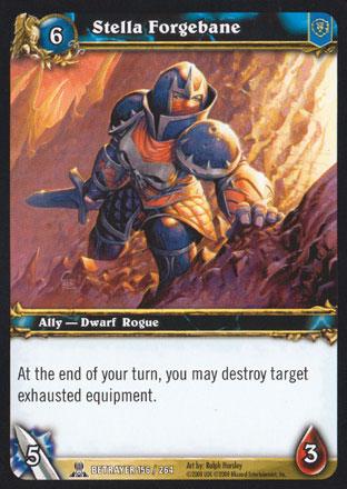 World of Warcraft TCG | Stella Forgebane - Servants of the Betrayer 156/264 | The Nerd Merchant