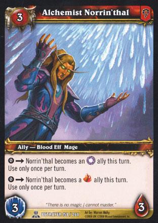 World of Warcraft TCG | Alchemist Norrin'thal - Servants of the Betrayer 158/264 | The Nerd Merchant