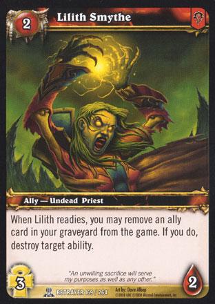 World of Warcraft TCG | Lilith Smythe - Servants of the Betrayer 169/264 | The Nerd Merchant