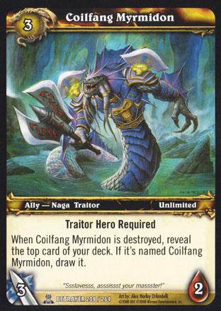 World of Warcraft TCG | Coilfang Myrmidon - Servants of the Betrayer 208/264 | The Nerd Merchant
