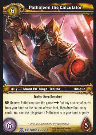 World of Warcraft TCG | Pathaleon the Calculator - Servants of the Betrayer 212/264 | The Nerd Merchant