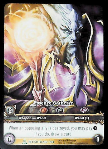 World of Warcraft TCG | Essence Gather (Extended Art) - Servants of the Betrayer 236/264 | The Nerd Merchant