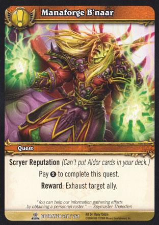 World of Warcraft TCG | Manaforge B'naar - Servants of the Betrayer 248/264 | The Nerd Merchant