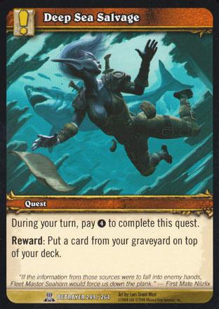 World of Warcraft TCG | Deep Sea Salvage - Servants of the Betrayer 249/264 | The Nerd Merchant