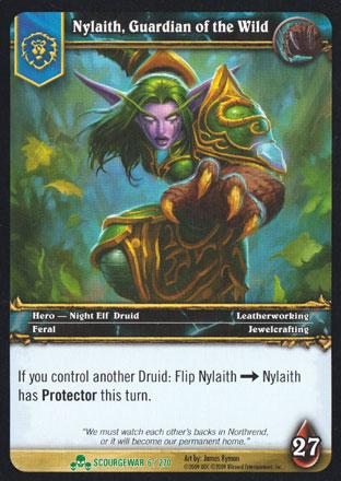 World of Warcraft TCG | Nylaith, Guardian of the Wild - Scourgewar 6/270 | The Nerd Merchant