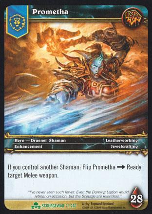 World of Warcraft TCG | Prometha - Scourgewar 7/270 | The Nerd Merchant