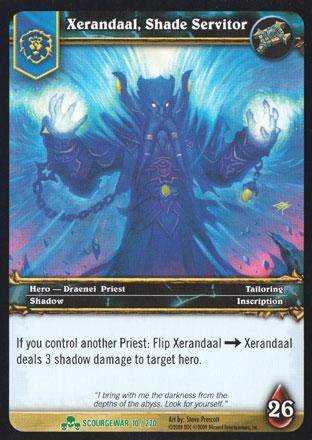 World of Warcraft TCG | Xerandaal, Shade Servitor - Scourgewar 10/270 | The Nerd Merchant