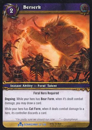 World of Warcraft TCG | Berserk - Scourgewar 32/270 | The Nerd Merchant