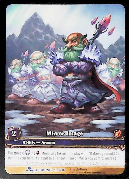 World of Warcraft TCG | Mirror Image (Extended Art) - Scourgewar 56/270 | The Nerd Merchant