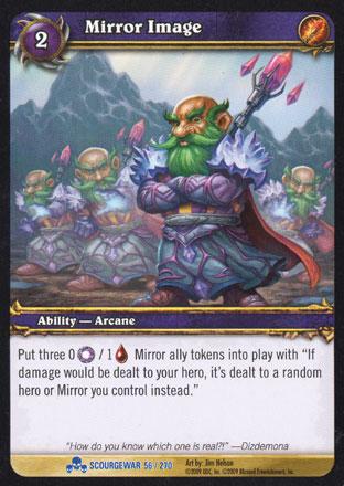 World of Warcraft TCG | Mirror Image - Scourgewar 56/270 | The Nerd Merchant