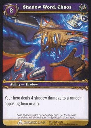 World of Warcraft TCG | Shadow Word: Chaos - Scourgewar 76/270 | The Nerd Merchant