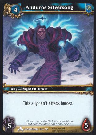 World of Warcraft TCG | Anduros Silversong - Scourgewar 126/270 | The Nerd Merchant