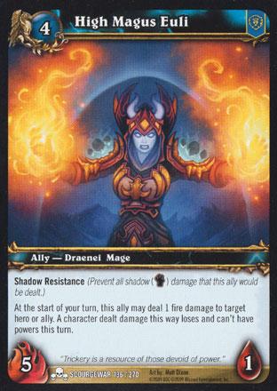 World of Warcraft TCG | High Magus Euli - Scourgewar 136/270 | The Nerd Merchant