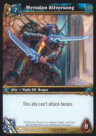 World of Warcraft TCG | Myrodan Silversong - Scourgewar 148/270 | The Nerd Merchant