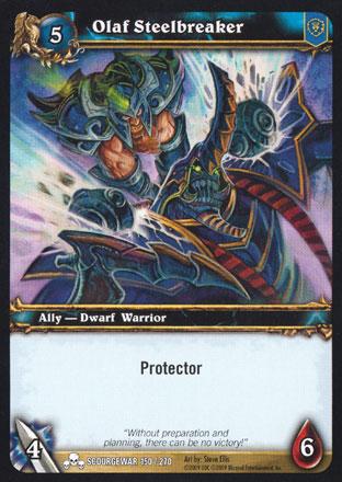 World of Warcraft TCG | Olaf Steelbreaker - Scourgewar 150/270 | The Nerd Merchant