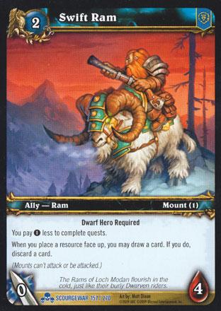 World of Warcraft TCG | Swift Ram - Scourgewar 157/270 | The Nerd Merchant