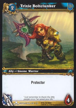 World of Warcraft TCG | Trixie Boltclunker - Scourgewar 158/270 | The Nerd Merchant