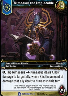 World of Warcraft TCG | Namaasus the Implacable (Foil) - Promo Cards | The Nerd Merchant