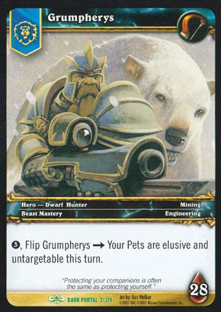 World of Warcraft TCG | Grumpherys - Through the Dark Portal 2/319 | The Nerd Merchant