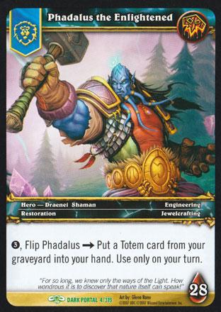 World of Warcraft TCG | Phadalus the Enlightened - Through the Dark Portal 4/319 | The Nerd Merchant