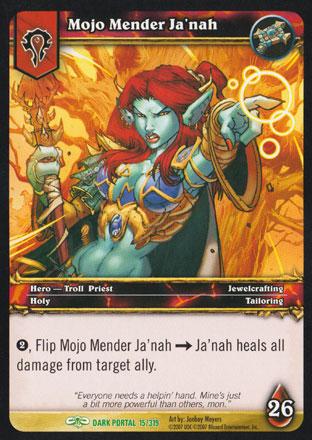 World of Warcraft TCG | Mojo Mender Ja'nah - Through the Dark Portal 15/319 | The Nerd Merchant