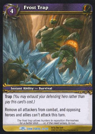 World of Warcraft TCG | Frost Trap - Through the Dark Portal 33/319 | The Nerd Merchant