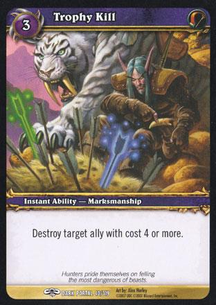 World of Warcraft TCG | Trophy Kill - Through the Dark Portal 40/319 | The Nerd Merchant