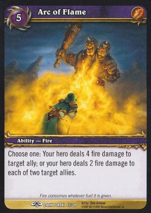 World of Warcraft TCG | Arc of Flame - Through the Dark Portal 45/319 | The Nerd Merchant