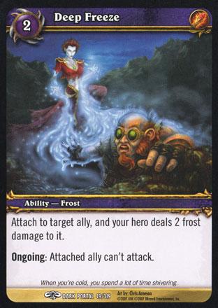 World of Warcraft TCG | Deep Freeze - Through the Dark Portal 49/319 | The Nerd Merchant