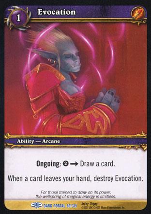 World of Warcraft TCG | Evocation - Through the Dark Portal 50/319 | The Nerd Merchant